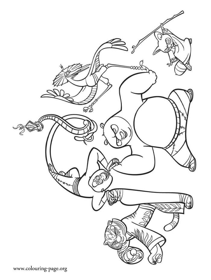 How About To Print And Color This Amazing And Free Kung Fu Panda 3 700x930 How About To Print And Color This Amazing And Free Kung Fu Panda 3