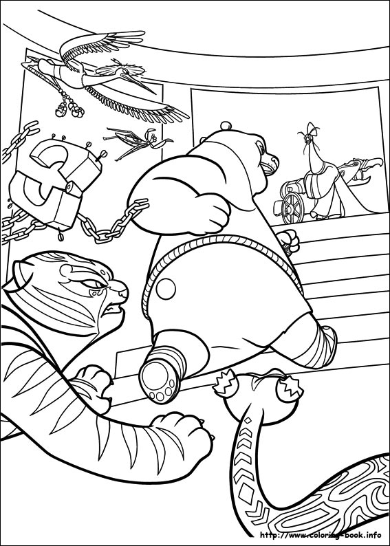 567x794 Kung Fu Panda 2 Coloring Pages On Coloring