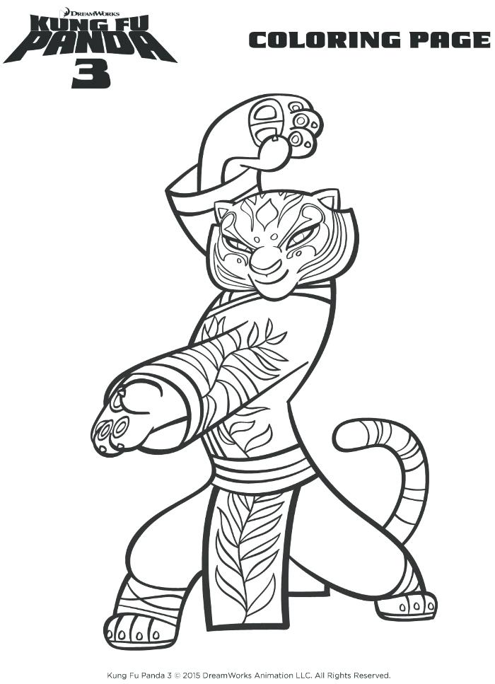 700x967 Kung Fu Panda Coloring Page Panda Tigress Coloring Page Kung Fu