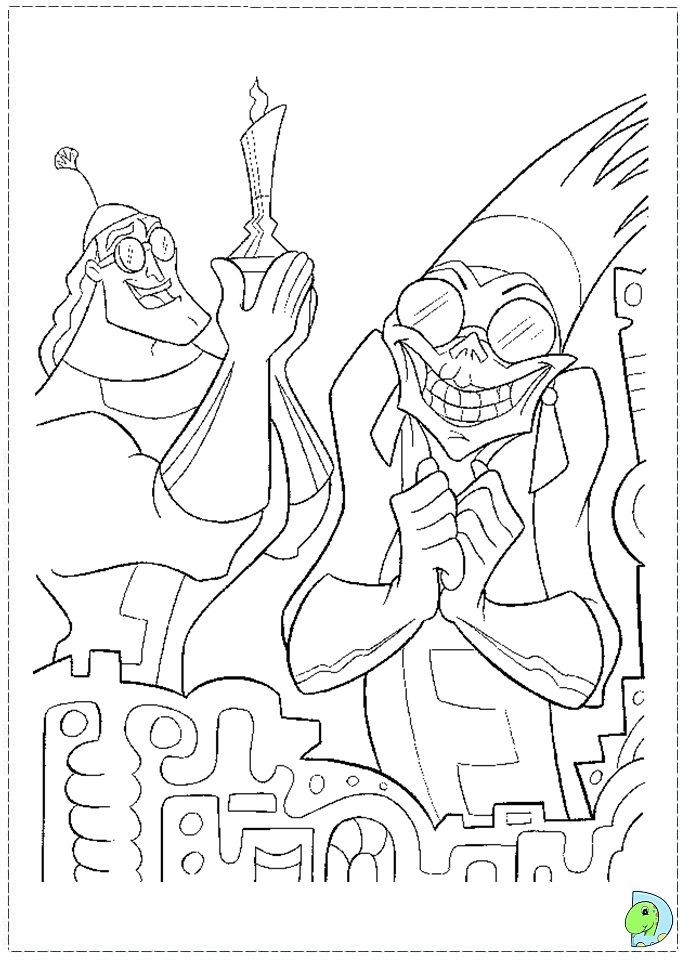 691x960 Image From Coloring 03kuzco Emperor