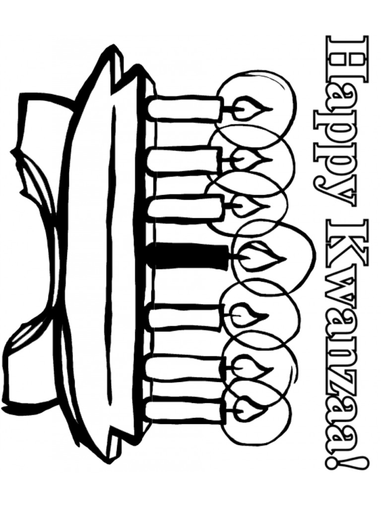 768x1024 Kwanzaa Coloring Pages 7 Principles Archives Best Page