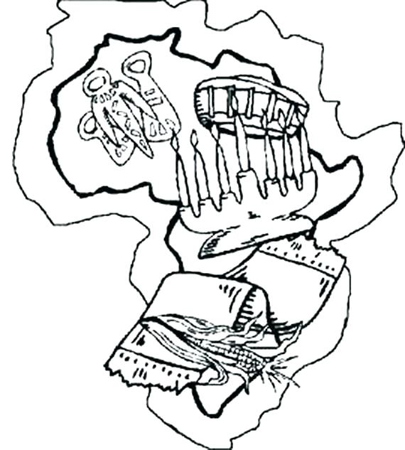 570x633 Kwanzaa Coloring Pages Printable Colouring Page Coloring Pages