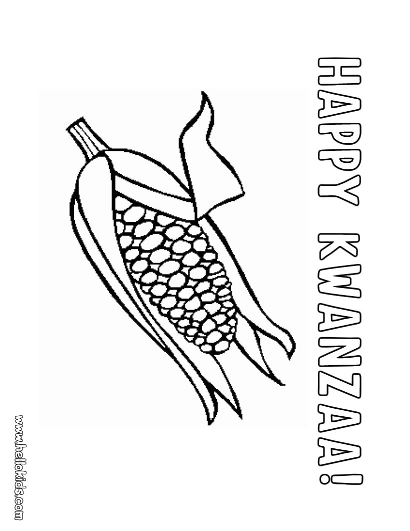 820x1060 Kwanzaa Coloring Pages