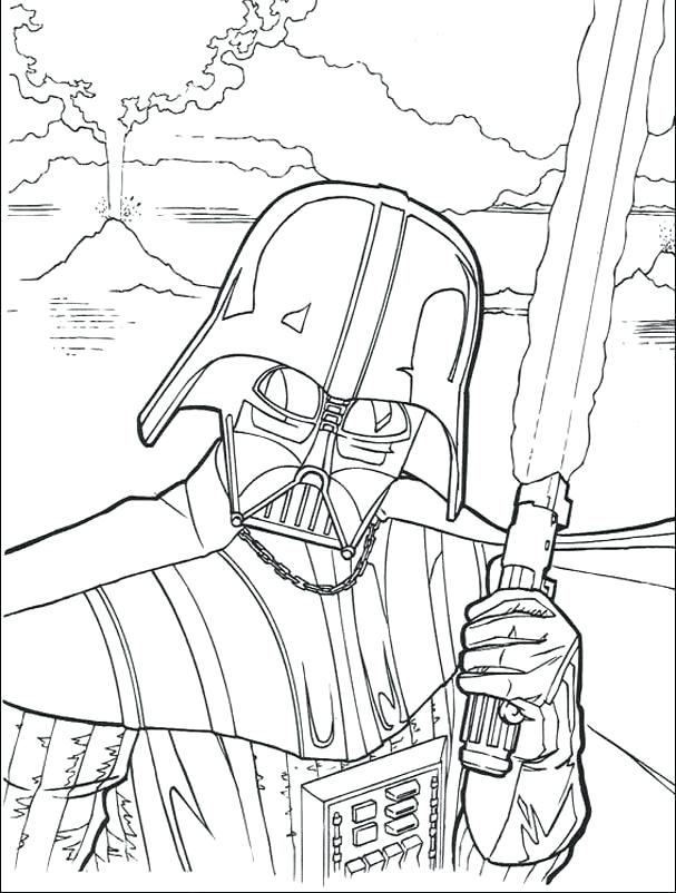Lightsaber Coloring Page Fighting Coloring Pages Kylo Ren 607x802 Lightsaber Coloring Page Fighting Coloring Pages Kylo Ren