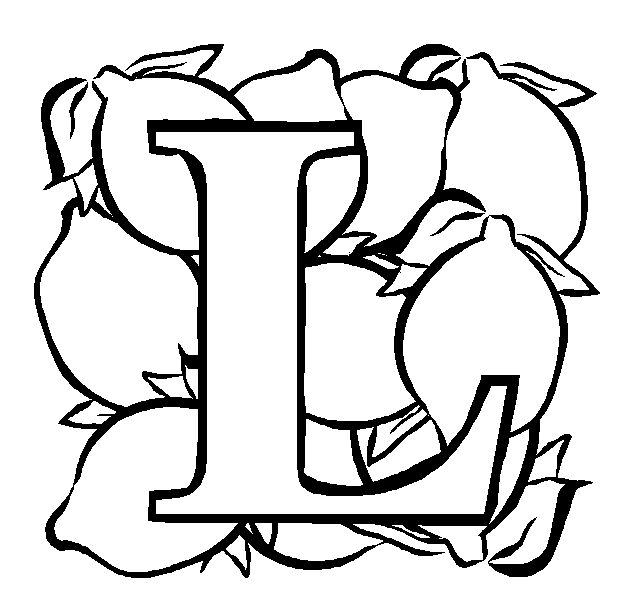 L Coloring Page Amp Coloring Book 632x600 L Coloring Page Amp Coloring Book