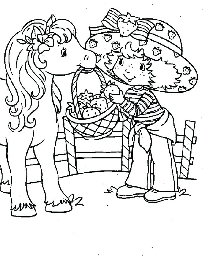 La Befana Coloring Page Strawberry Shortcake And Friends Coloring 687x873 La Befana Coloring Page Strawberry Shortcake And Friends Coloring