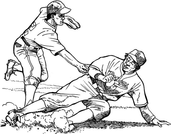 576x452 Los Angeles Dodgers Coloring Pages