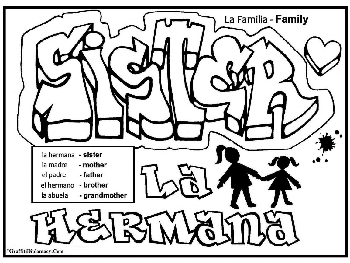 La Familia Coloring Pages at GetColorings.com | Free printable ...