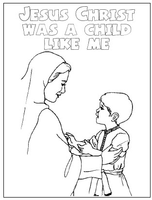 313x410 Jesus Boyhood Coloring Pages Blog Educativo Jr Giraldo La Familia