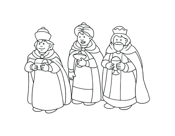 600x465 Three Wise Men Coloring Pages Three Kings Coloring Pages Three