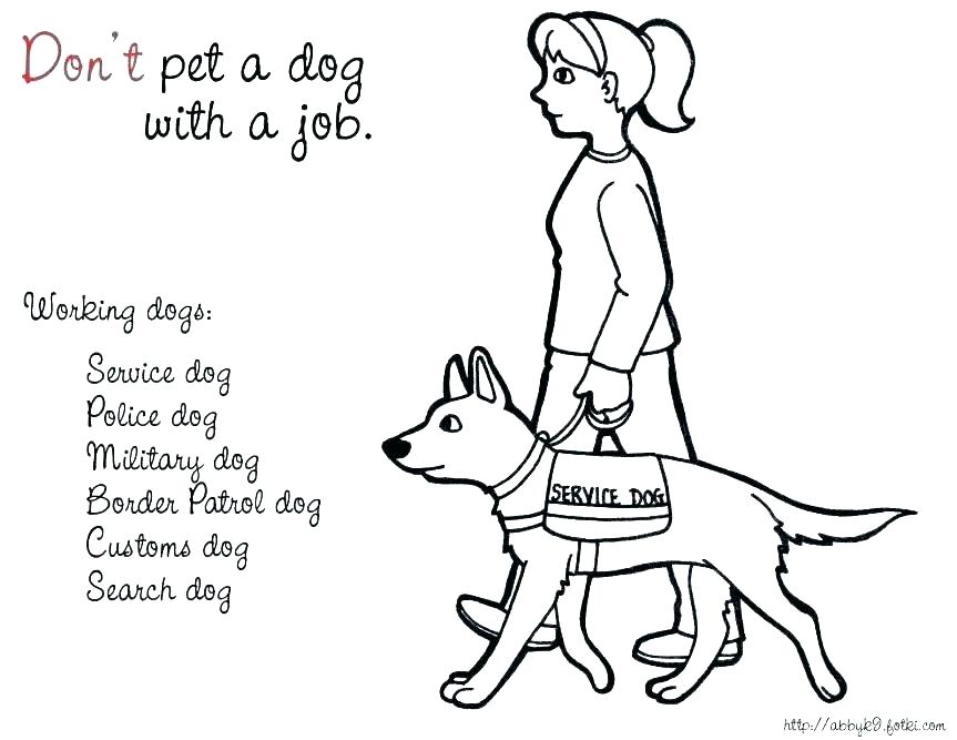 863x667 Realistic Dog Coloring Pages Printable For Kids Page