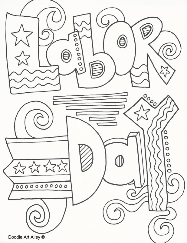 618x800 Labor Day Coloring Pages Labor Day Coloring Pages Doodle Art Alley