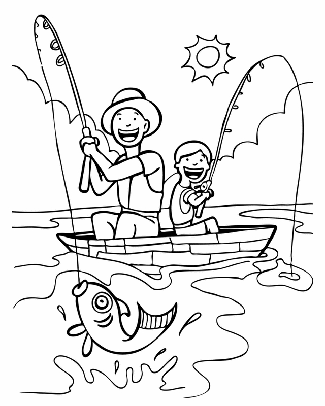 Labor Day Coloring Pages Free Printable at GetColorings.com | Free ...