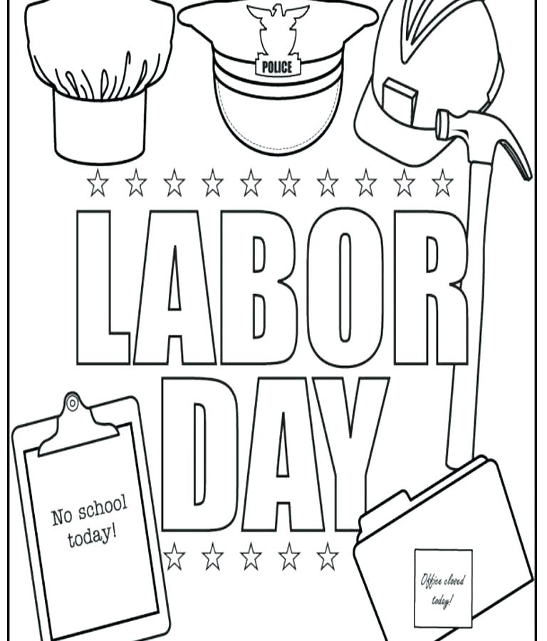 Labor Day Coloring Page Labor Day Coloring Sheets Labor Day 768x900 Labor Day Coloring Page Labor Day Coloring Sheets Labor Day