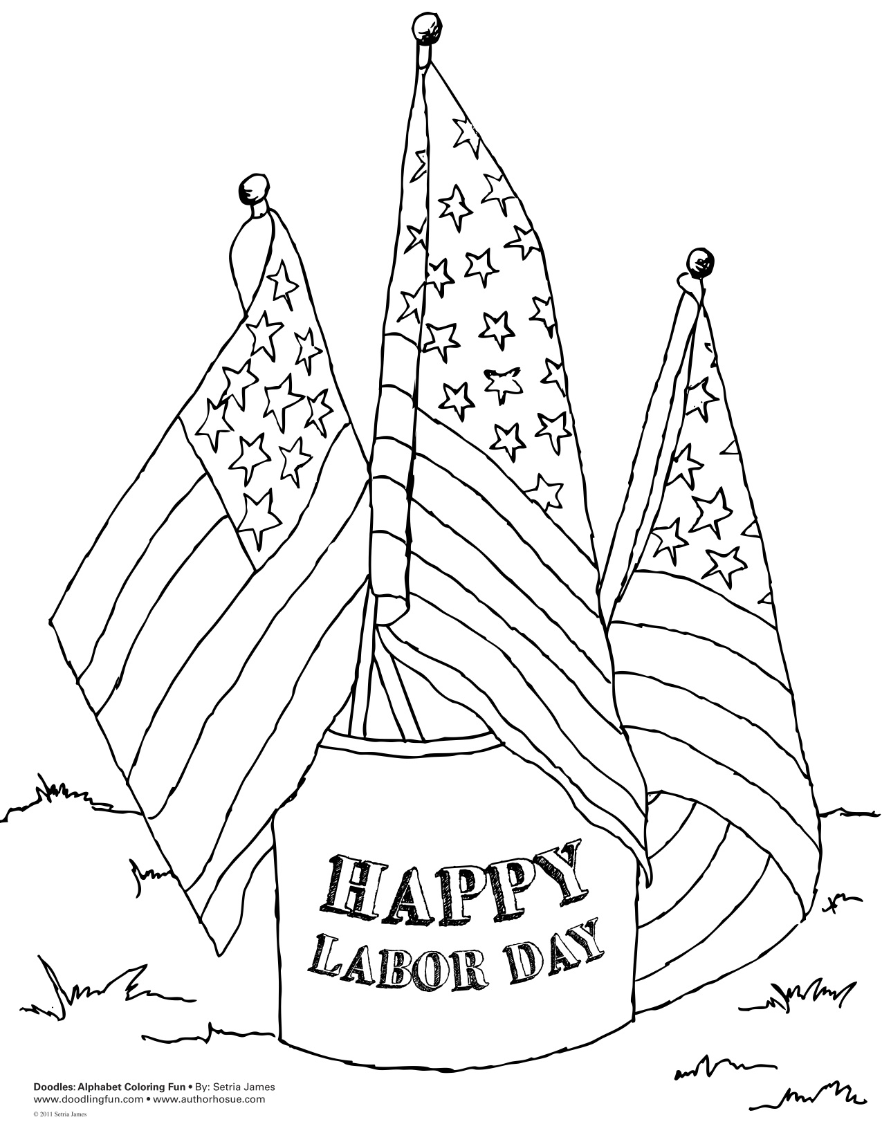 Labor Day Coloring Pages 1275x1651 Labor Day Coloring Pages