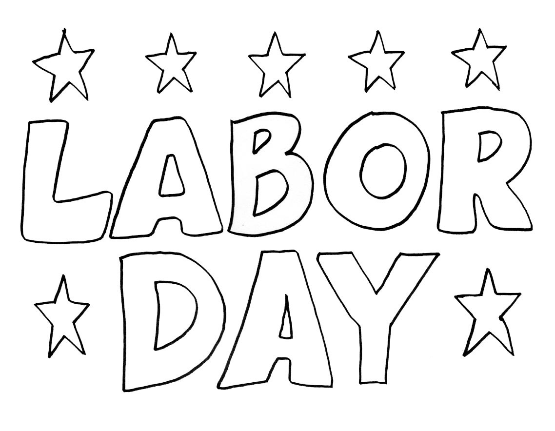 Free Labor Day Coloring Pages 1138x884 Free Labor Day Coloring Pages