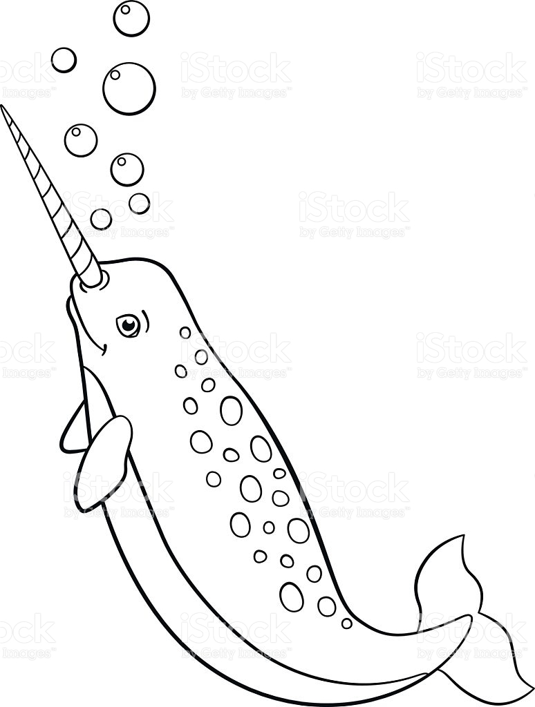774x1024 Narwhal Coloring Pages Download Coloring For Kids 2018