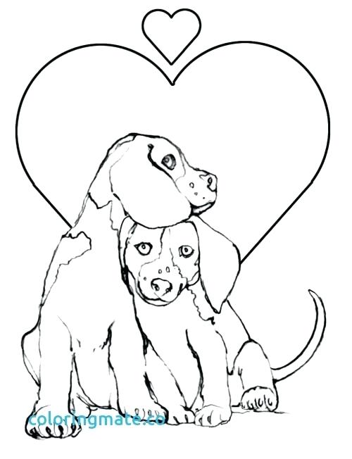 500x652 Dog Color Pages Free Printable Dog Coloring Pages Puppy Dog