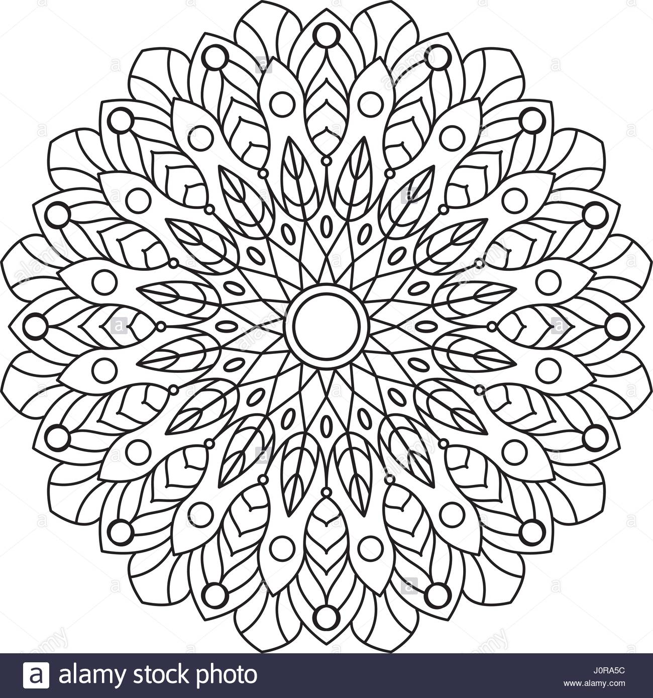 1300x1389 Coloring Book Mandala. Circle Lace Ornament, Round Ornamental