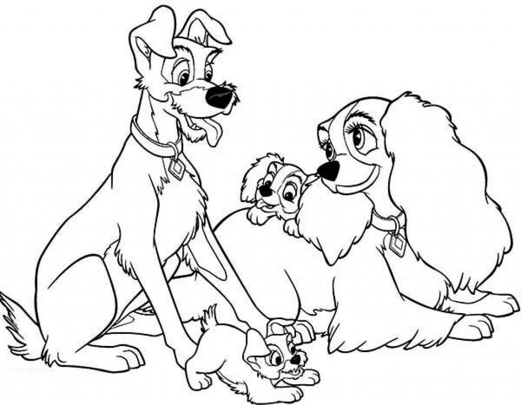 330 Best Coloring Pages Images On Lady And The Tramp 1024x797 330 Best Coloring Pages Images On Lady And The Tramp