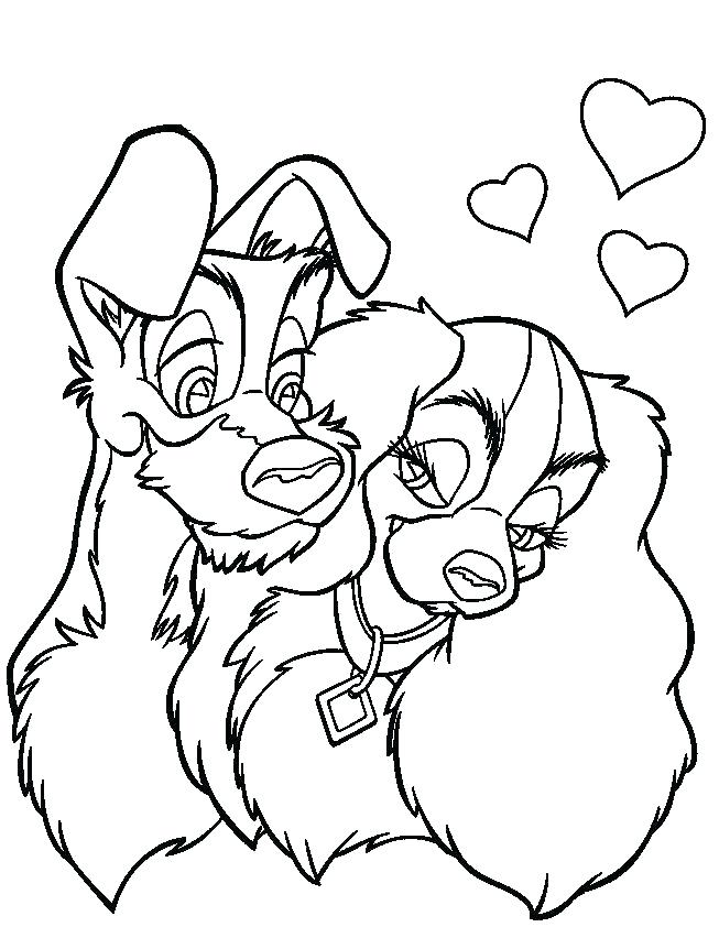 Lady And The Tramp Coloring Pages Lady The Tramp Coloring Page 653x842 Lady And The Tramp Coloring Pages Lady The Tramp Coloring Page