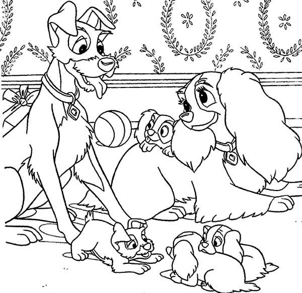 Top 87 Lady And The Tramp Coloring Pages 600x583 Top 87 Lady And The Tramp Coloring Pages