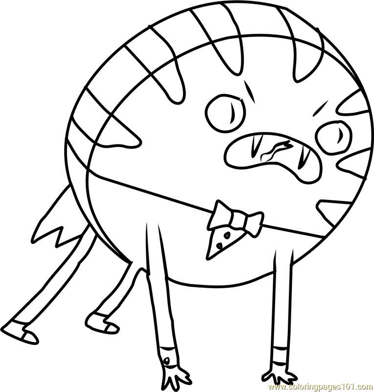 764x800 Adventure Time Coloring Pages