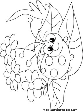 Ladybug Coloring Pages Printable For Kidsfree Printable Coloring 282x377 Ladybug Coloring Pages Printable For Kidsfree Printable Coloring