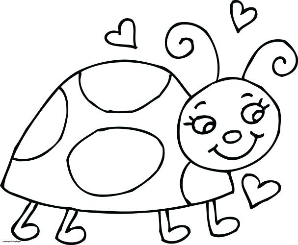 Lady Bug Coloring Pages Medium Size Of Ladybug Coloring Pages Page 607x500 Lady Bug Coloring Pages Medium Size Of Ladybug Coloring Pages Page