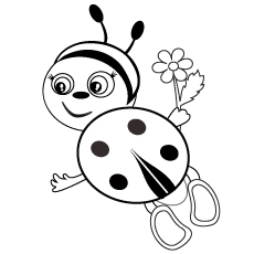 Ladybug Coloring Pages 230x230 Ladybug Coloring Pages