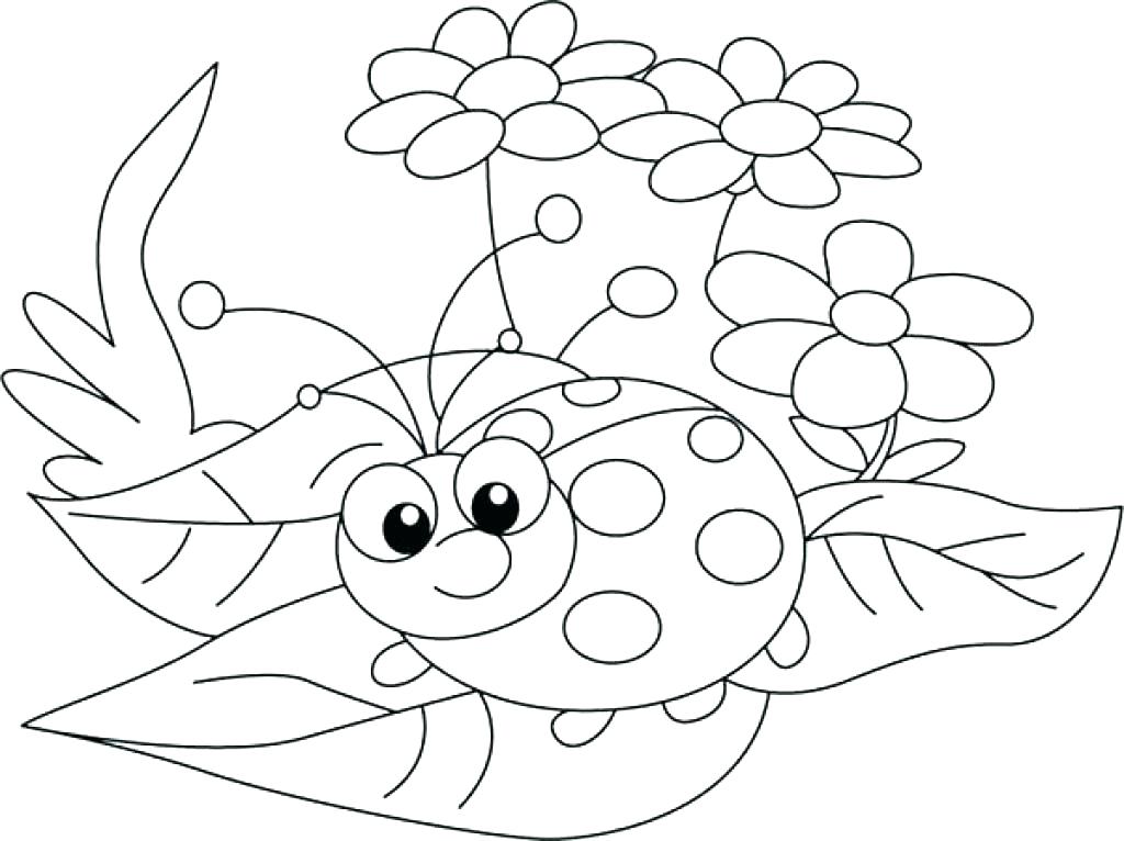 1024x766 Lady Bug Coloring Pages