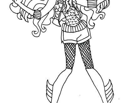 440x330 Lagoona Blue Monster High Coloring Pages Best Images About Page