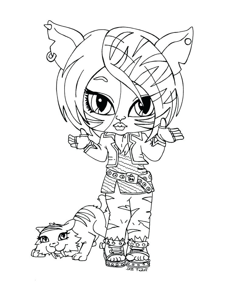 808x946 Baby Monster High Coloring Pages Ebcs 585f0d2d70e3 Coloriage
