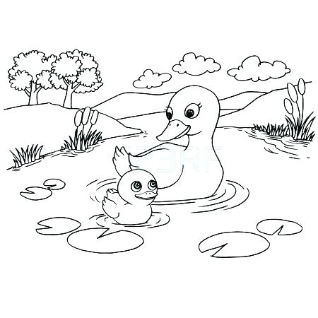 450x450 Crayfish Coloring Page Coloring Page Coloring Page Cartoon Duck