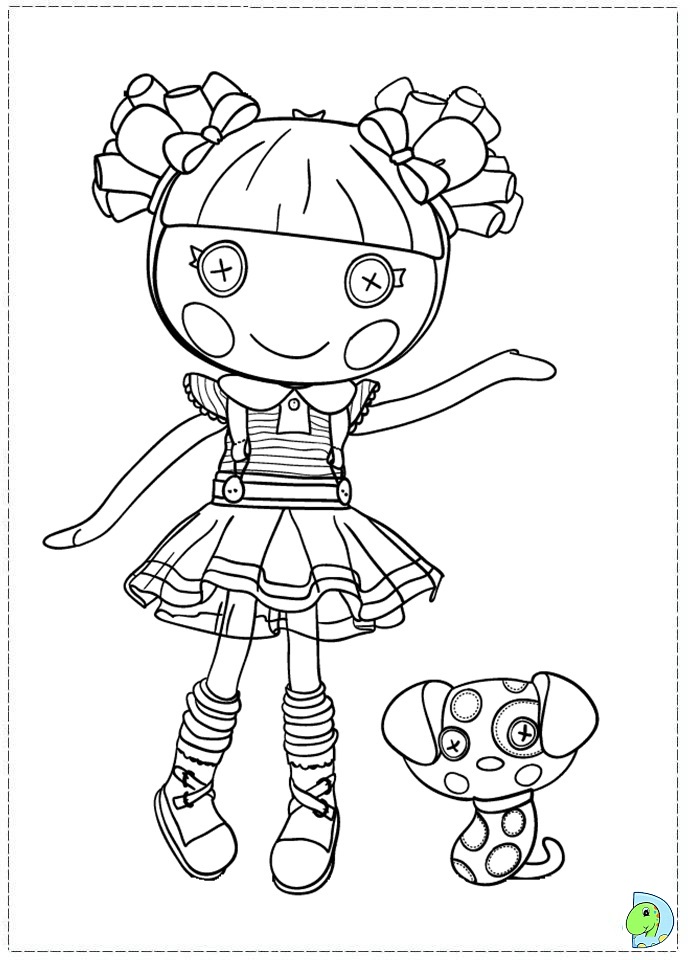 Lalaloopsy Coloring Pages 691x960 Lalaloopsy Coloring Pages