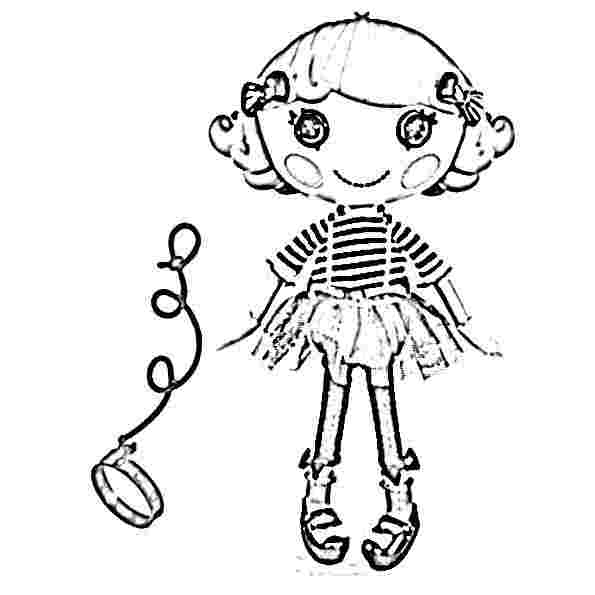 Lalaloopsy Coloring Pages 595x595 Lalaloopsy Coloring Pages