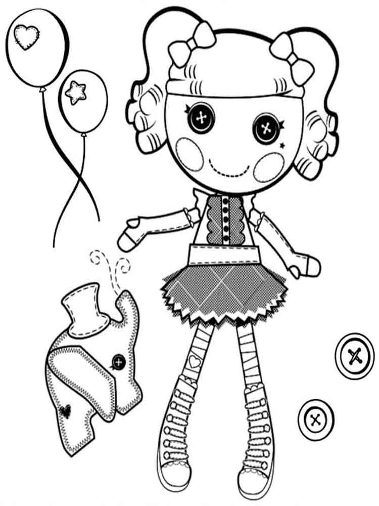 Lalaloopsy Coloring Pages. Download And Print Lalaloopsy Coloring 750x1000 Lalaloopsy Coloring Pages. Download And Print Lalaloopsy Coloring