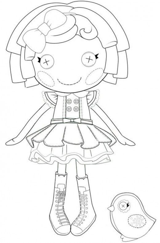 The Best Lalaloopsy Dolls Coloring Pages Lalaloopsy, Bird 520x788 The Best Lalaloopsy Dolls Coloring Pages Lalaloopsy, Bird