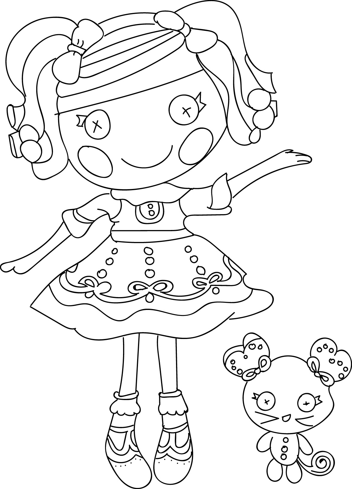 Lalaloopsy Coloring Pages Nice Cartoon Check More 1176x1633 Lalaloopsy Coloring Pages Nice Cartoon Check More