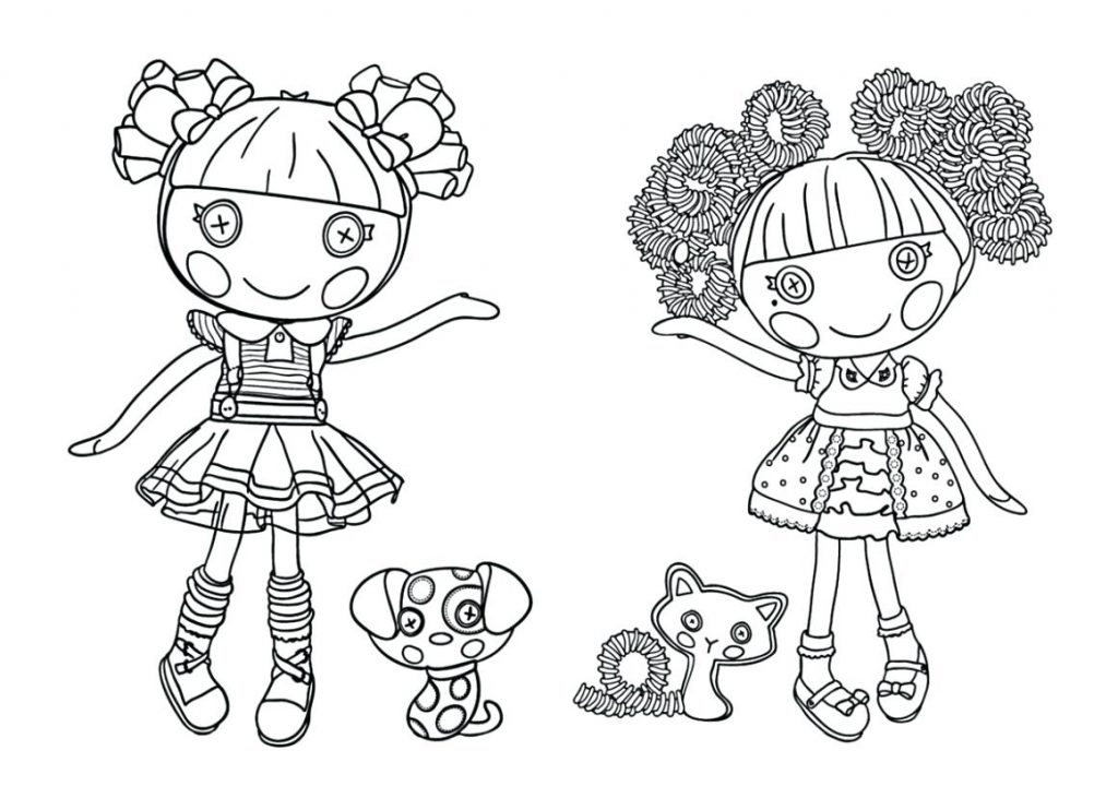 1024x742 Convenient Lalaloopsy Coloring Pages Printable Freels Sheets
