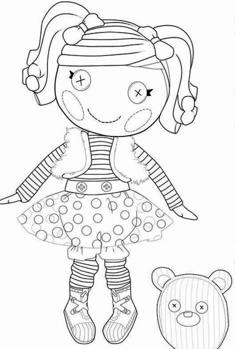 900x1336 Lalaloopsy Coloring Pages Pictures