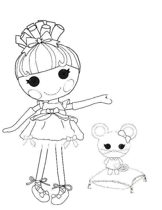 570x738 Lalaloopsy Coloring Page Coloring Pages 5 Lalaloopsy Printable