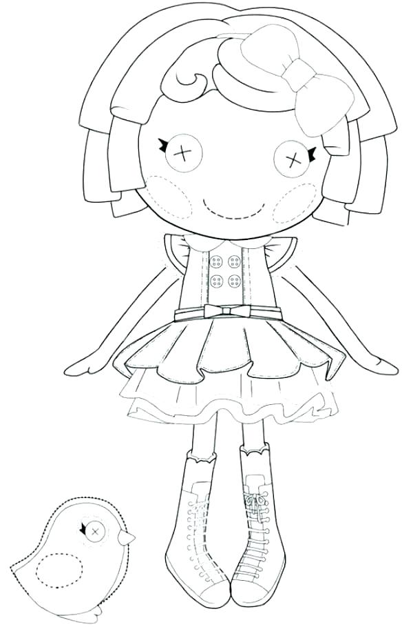 600x909 Lalaloopsy Coloring Page Coloring Pages Download By Lalaloopsy