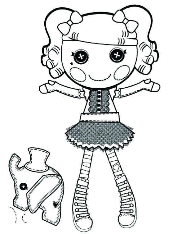 Lalaloopsy Coloring Pages Printable Kids Coloring Coloring Page 600x753 Lalaloopsy Coloring Pages Printable Kids Coloring Coloring Page