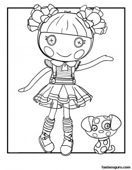 Printable Ember Flicker Flame Lalaloopsy Coloring Page 262x338 Printable Ember Flicker Flame Lalaloopsy Coloring Page