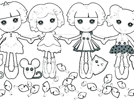 Lalaloopsy Doll Coloring Pages Kids Coloring Coloring Pages 440x330 Lalaloopsy Doll Coloring Pages Kids Coloring Coloring Pages