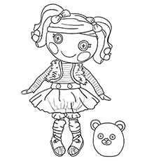 Lalaloopsy Coloring Pages 230x230 Lalaloopsy Coloring Pages