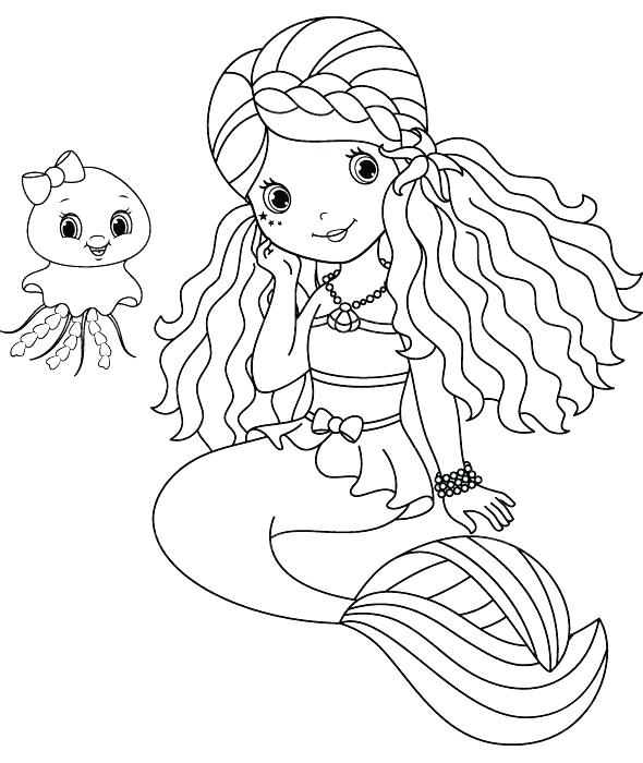 Mermaid Color Pages Mermaid Tail Coloring Pages Mermaid Color 590x700 Mermaid Color Pages Mermaid Tail Coloring Pages Mermaid Color