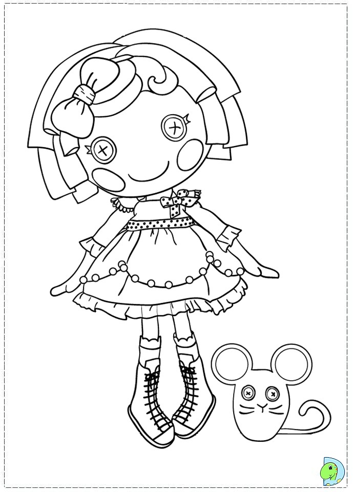 Lalaloopsy Coloring Pages 691x960 Lalaloopsy Coloring Pages