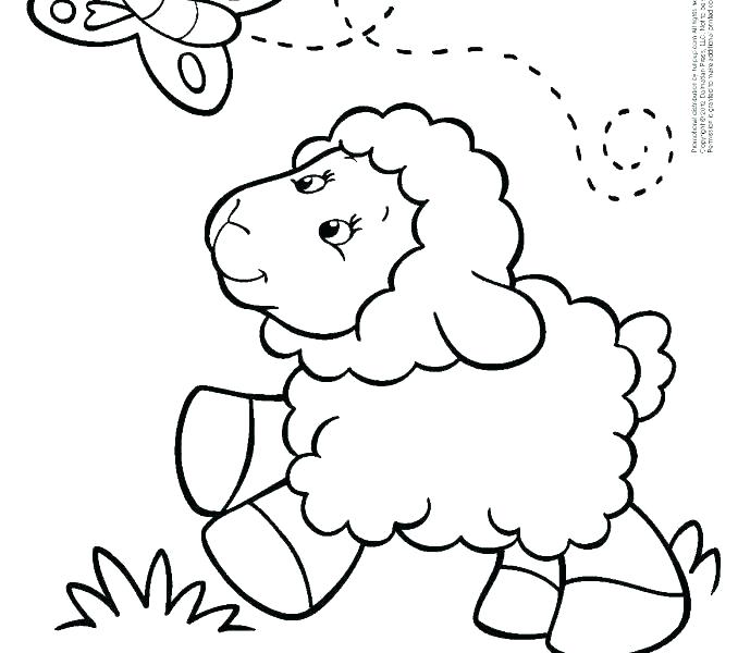 Coloring Page Lamb Chic Inspiration Printable Sheep Coloring Page 678x600 Coloring Page Lamb Chic Inspiration Printable Sheep Coloring Page